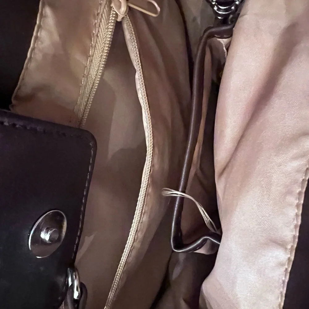 Aurielle Satchel Bag multiple pockets